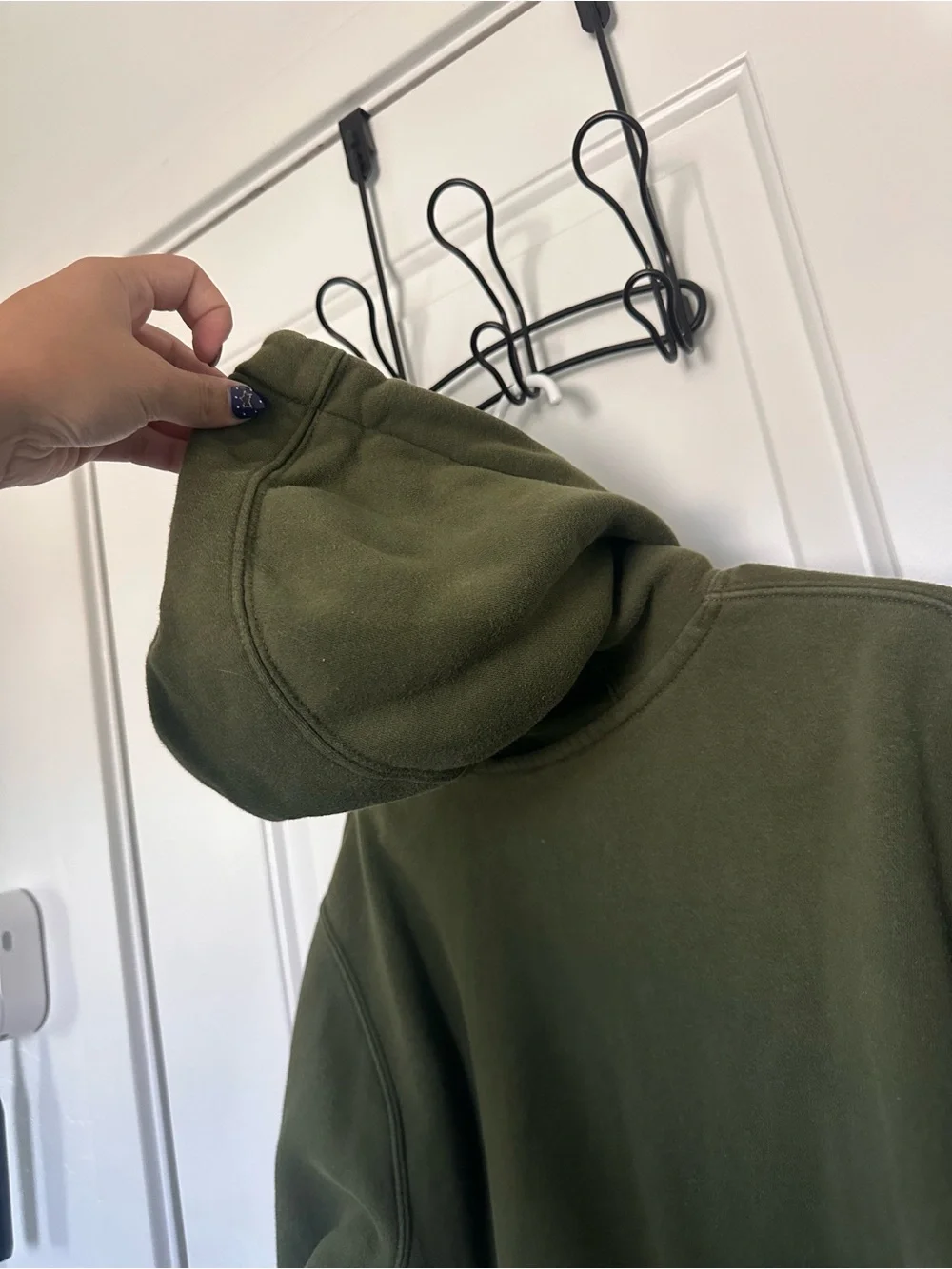 Nike Olive Green Pullover Hoodie